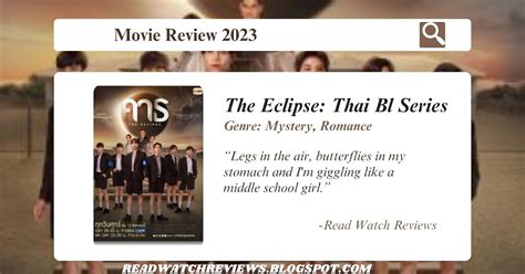 eclipse movie bl|The Eclipse BL Series Review: Youth, Mystery, and Romance.